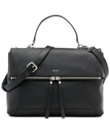 Jaye Top HandleLeather Messenger