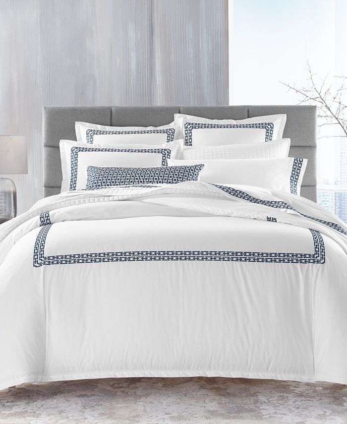 Hotel Collection Chainlinks 100 Pima, Duvet Covers Macy S Hotel Collection