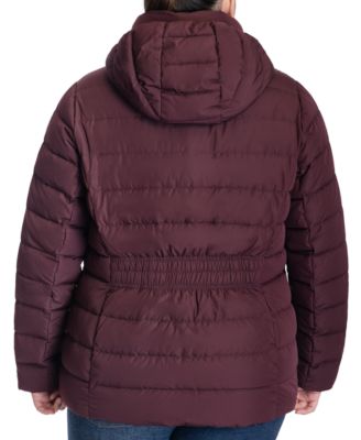 michael kors plus size packable down coat