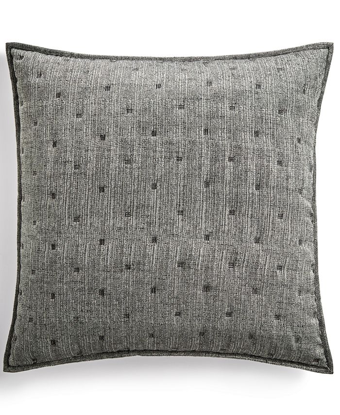Hotel Collection Broken Stripe Quilted Euro Sham, Created for Macy's