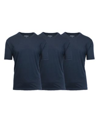 Men's Short Sleeve V-Neck T-shirt, Pack of 3
