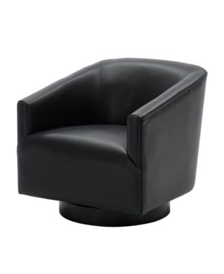 Gaven Wood Base Swivel Chair