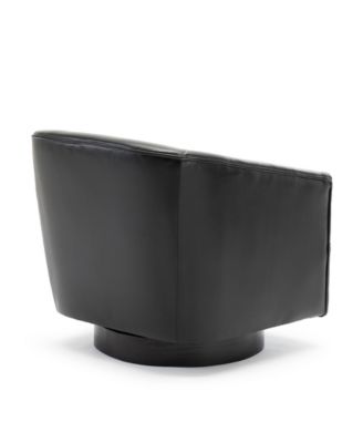 Gaven Wood Base Swivel Chair