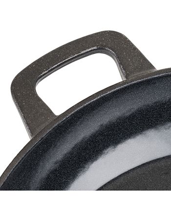 Viking - 10.5" Enamel Coated Cast Iron Chefs Pan with Spouts