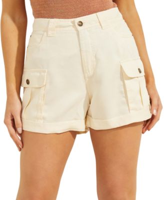 GUESS - Iris Cuffed Cargo Shorts