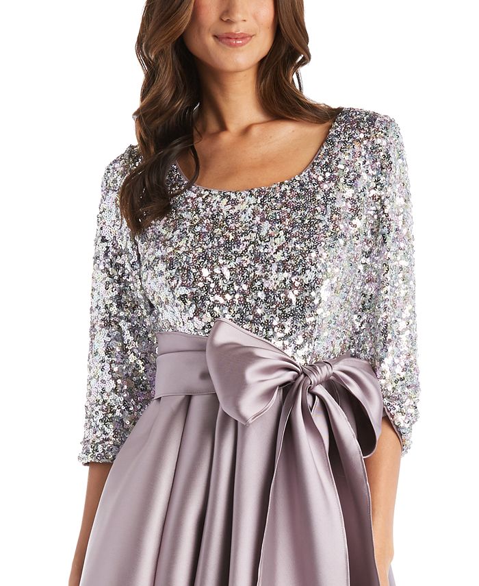 r and m richards high low dress