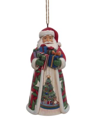 Jim Shore - Santa with Arms Full of Gifts Ornament