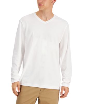 alfani stretch v neck