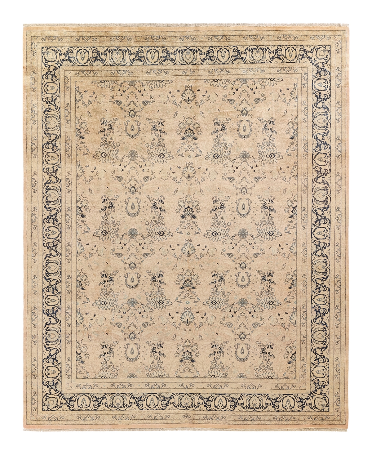 Closeout! Adorn Hand Woven Rugs Mogul M1182 8'1in x 10'1in Area Rug - Beige