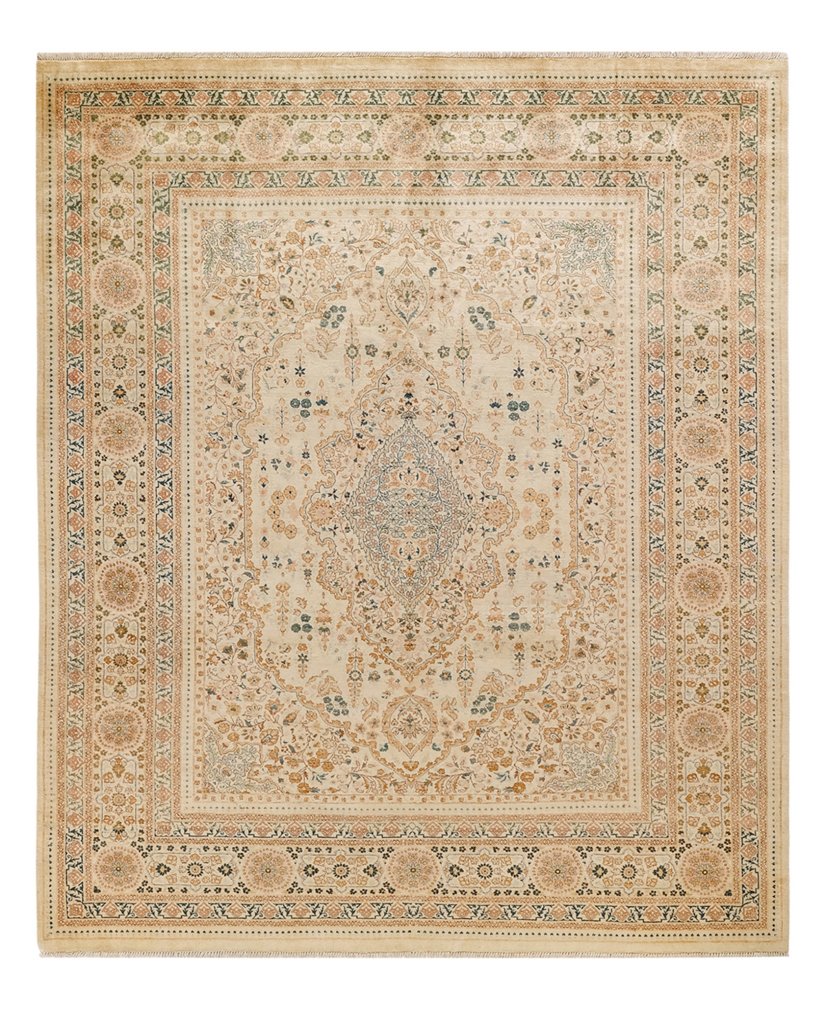 Closeout! Adorn Hand Woven Rugs Mogul M1130 8'2in x 9'10in Area Rug - Ivory