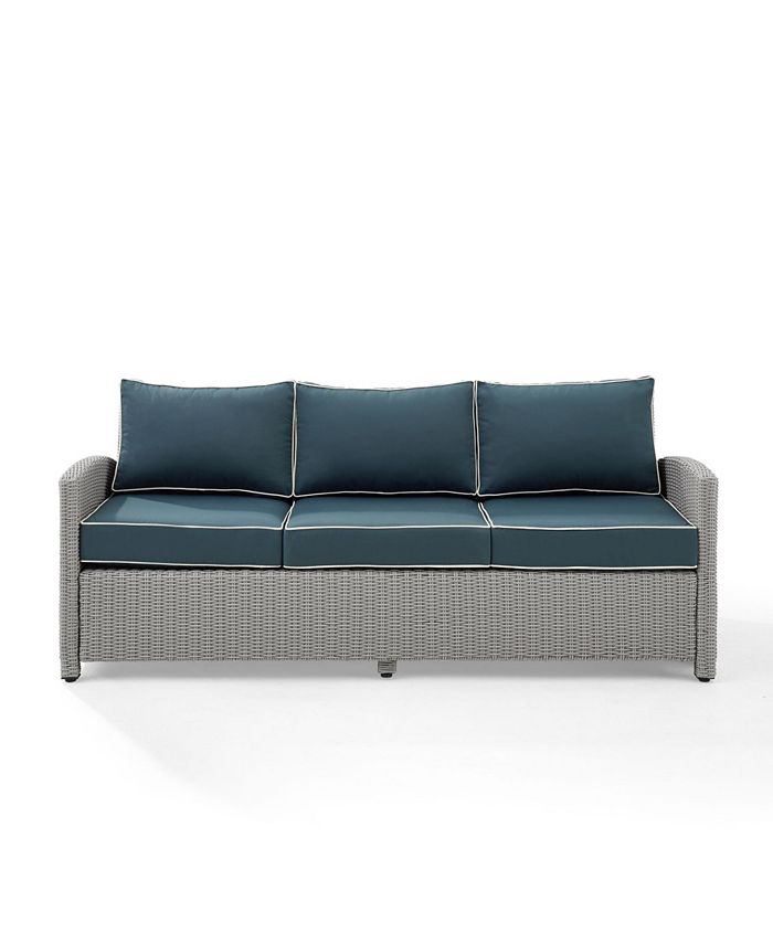 Crosley Bradenton Outdoor Wicker Sofa Macy's
