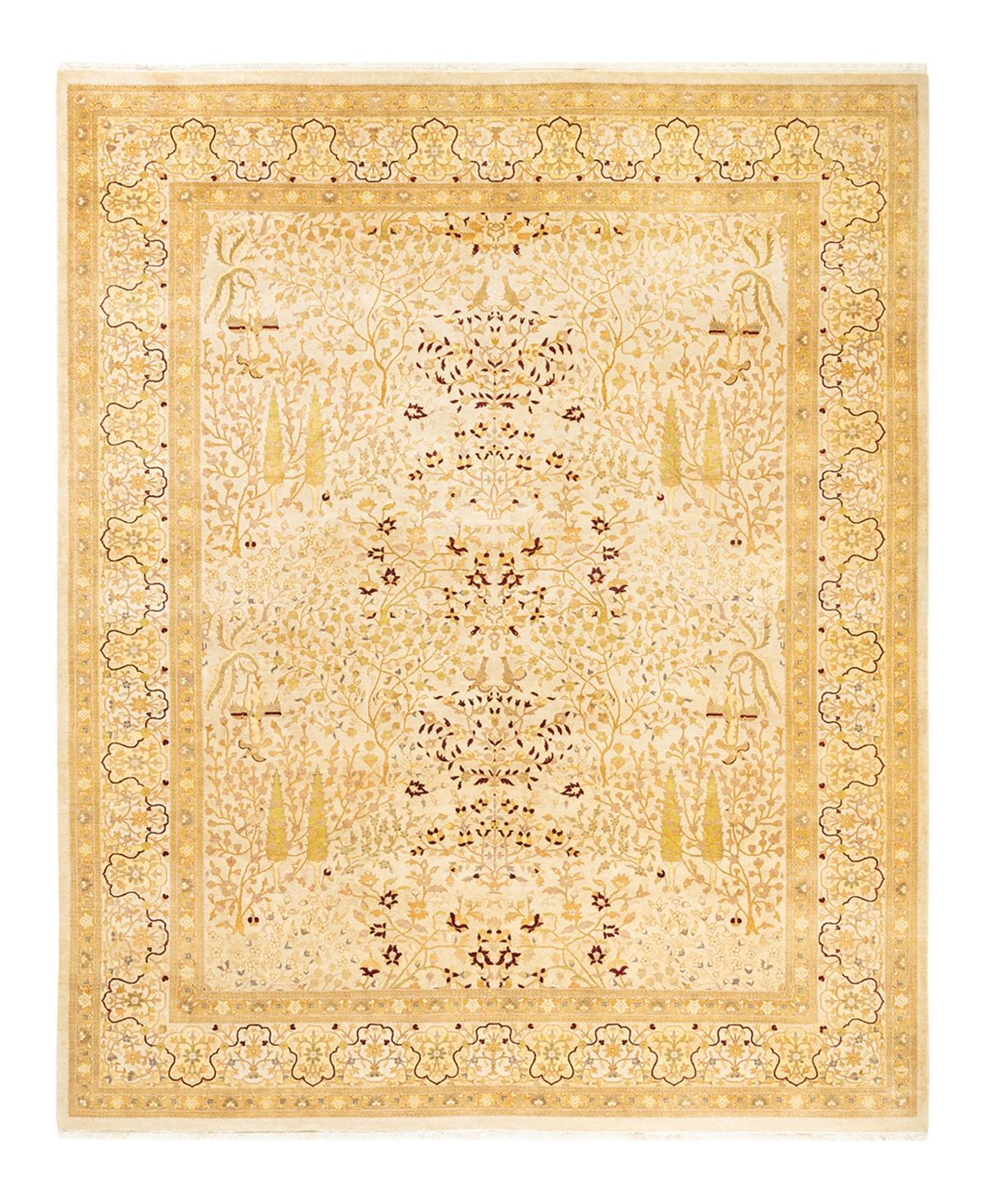 Closeout! Adorn Hand Woven Rugs Mogul M1440 8'2in x 10' Area Rug - Ivory