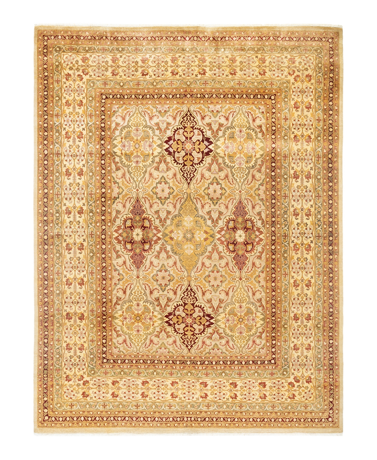 Closeout! Adorn Hand Woven Rugs Mogul M1598 8'1in x 10'9in Area Rug - Sand