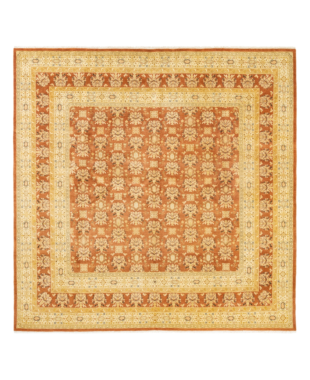 Closeout! Adorn Hand Woven Rugs Mogul M1436 8'1in x 8'9in Area Rug - Caramel