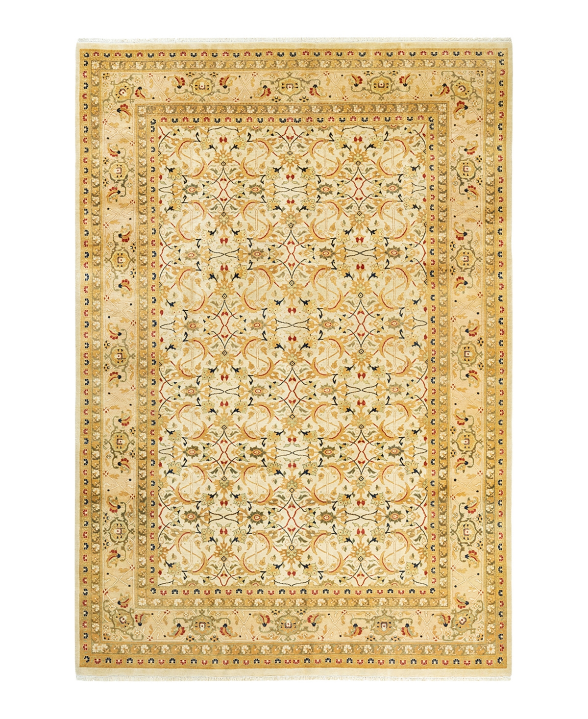 Closeout! Adorn Hand Woven Rugs Mogul M1427 6'2in x 9'1in Area Rug - Sand