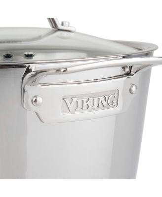 Contemporary 3-Ply, 3.4-Quart Stainless Steel Sauce Pan
