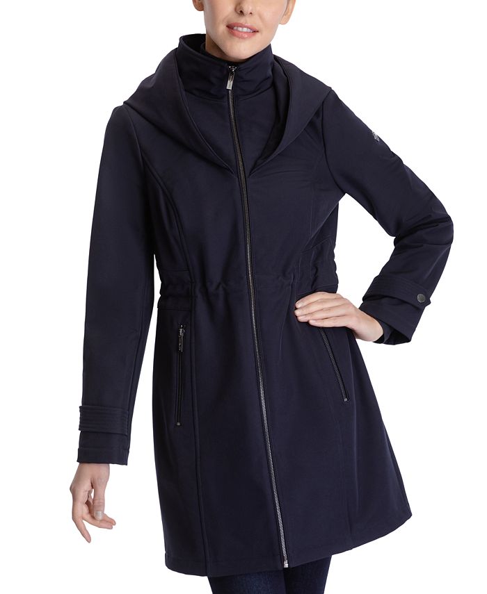 Michael Kors Women's Hooded Raincoat, Created for Macy's & Reviews - Coats  & Jackets - Women - Macy's