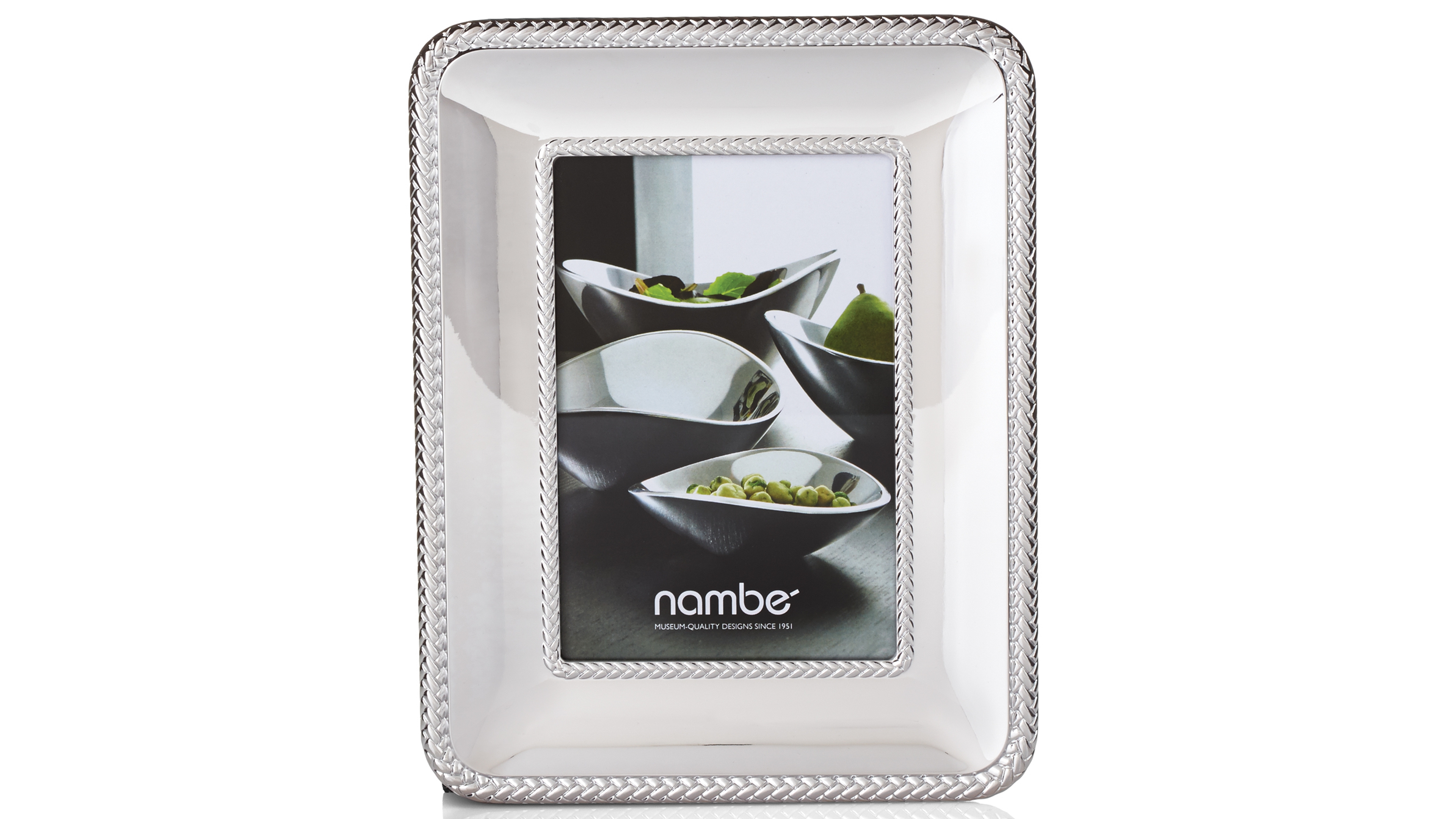 Nambe Braid 4" x 6" Frame