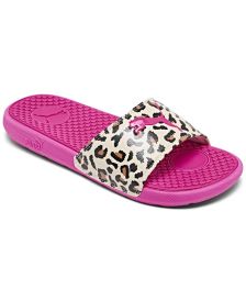 Women's Cool Cat Cheetah Slide Sandals from Finish Line