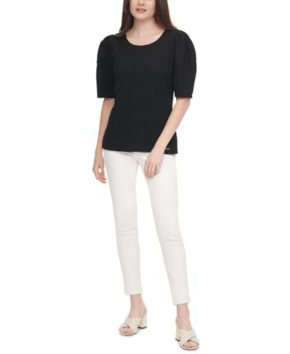Calvin Klein - Balloon-Sleeve Top