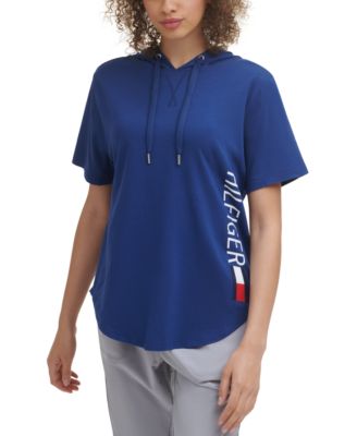 Tommy Hilfiger Women's Hooded Logo T 