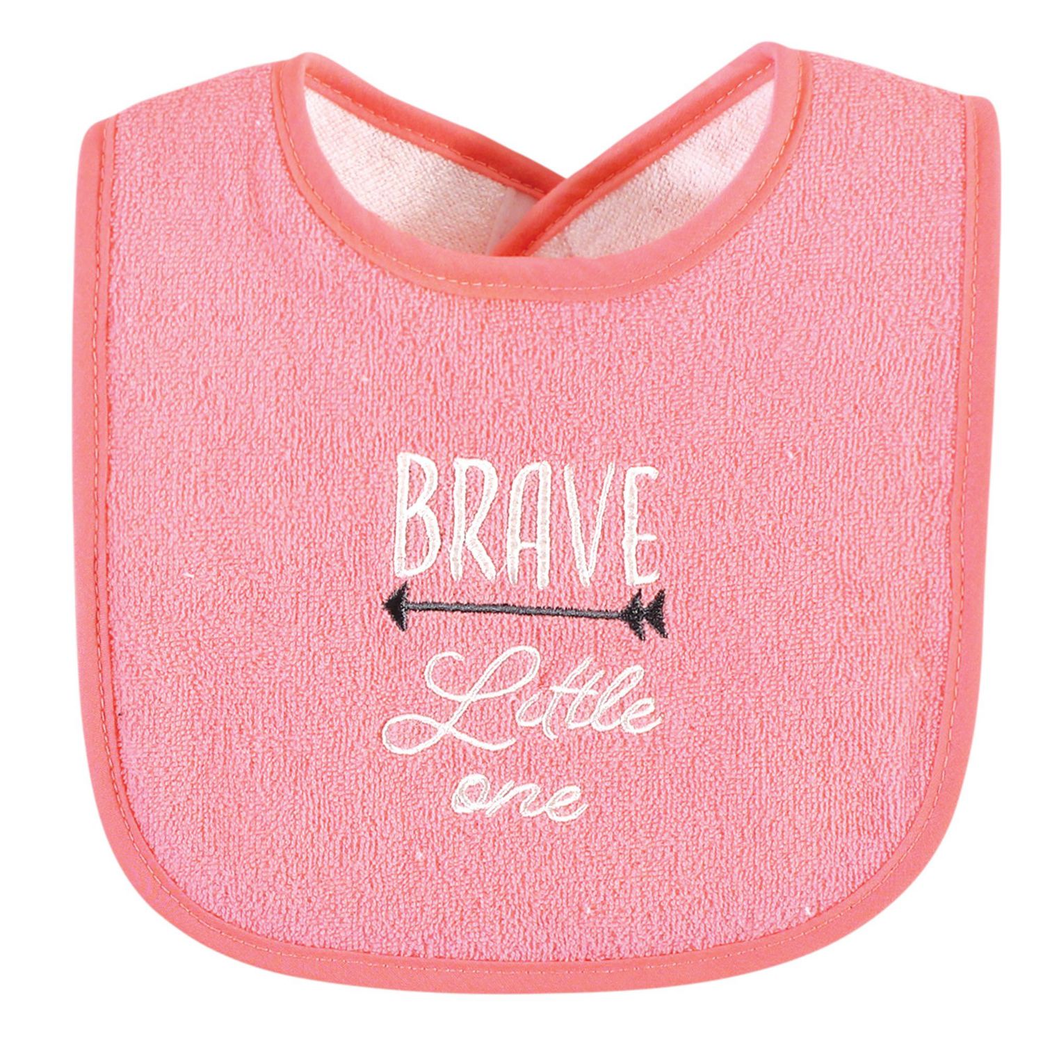 Girls Cotton Terry Drooler Bibs with Fiber Filling