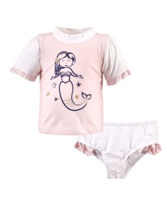 and Swim Rashguard Set, Mermaid
