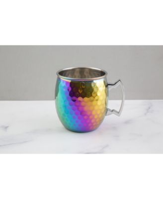 20 Oz Hammered Moscow Mule Mugs, Set of 4