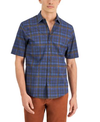 Alfani - Men's Plaid Shirt