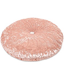 Velvet Round Decorative Pillow, Created for Macy's