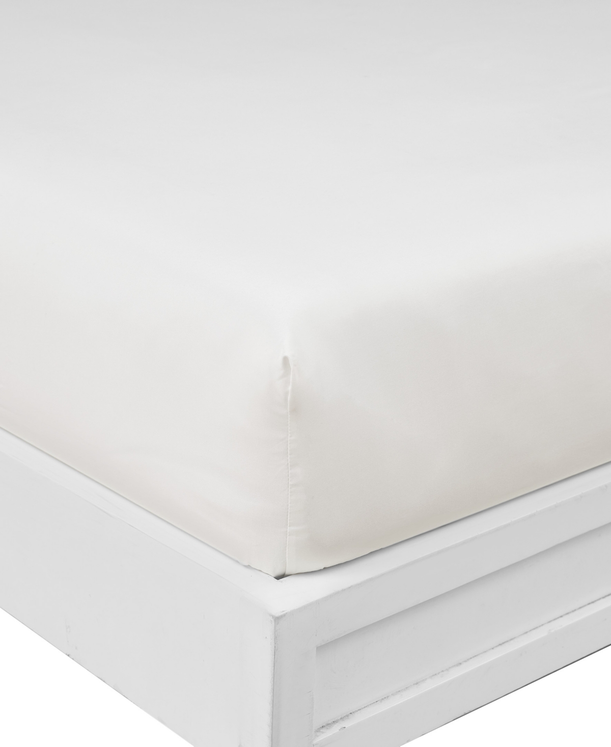 Nautica Solid Cotton Rich Blend Fitted Sheet
