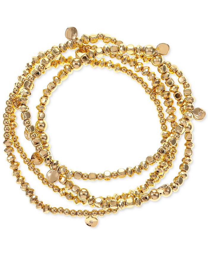 Style & Co 4Pc. Set Beaded Stretch Bracelets, Created for Macy's Macy's