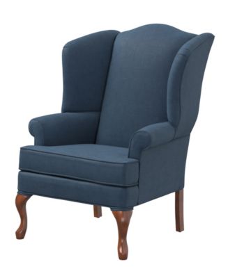 Crawford Wing Back Chair - Macy's