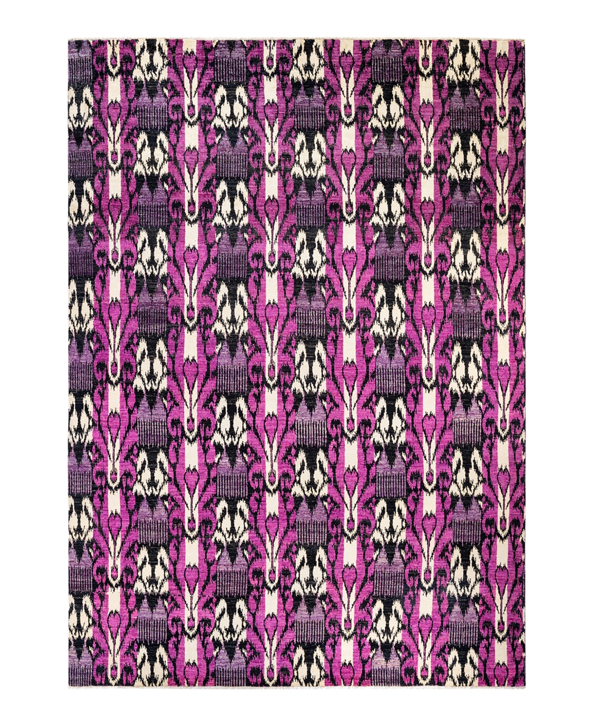 Adorn Hand Woven Rugs Modern M1686 10' x 14'3in Area Rug - Purple