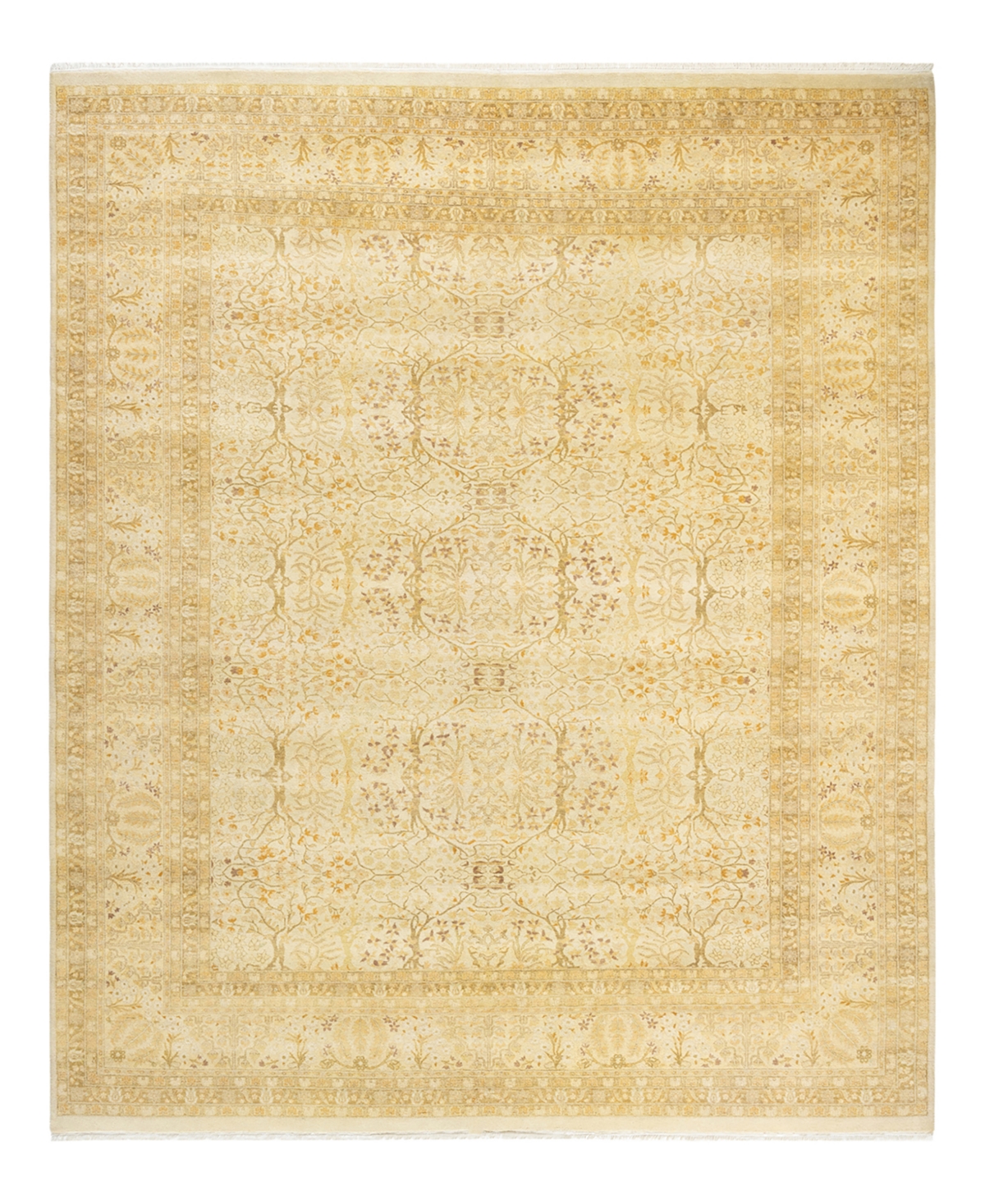 Closeout! Adorn Hand Woven Rugs Mogul M1749 8'2in x 9'10in Area Rug - Ivory