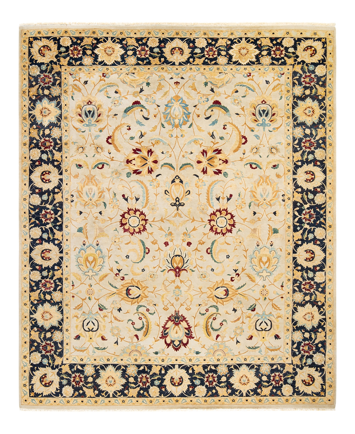 Closeout! Adorn Hand Woven Rugs Mogul M1460 8' x 10'1in Area Rug - Ivory