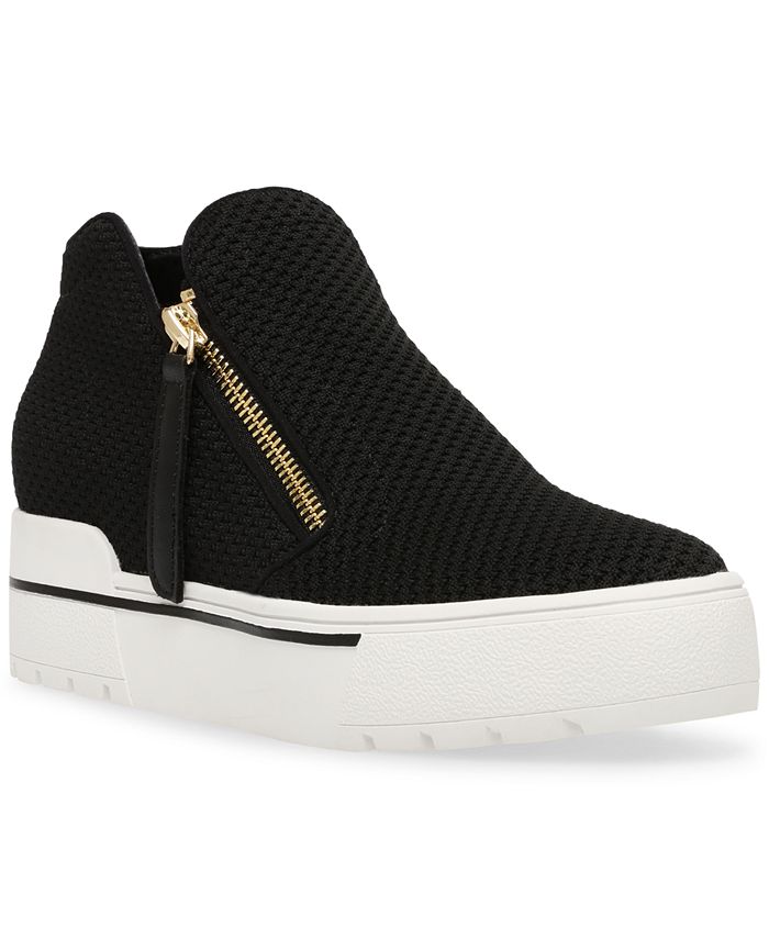 Steve Madden Women's Gate Knit Wedge Sneakers & Reviews - Athletic ...