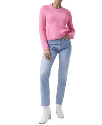 French Connection - Nadia Cotton Ribbed Sweater