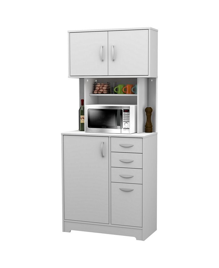 Inval America Microwave Storage Cabinet - Macy's