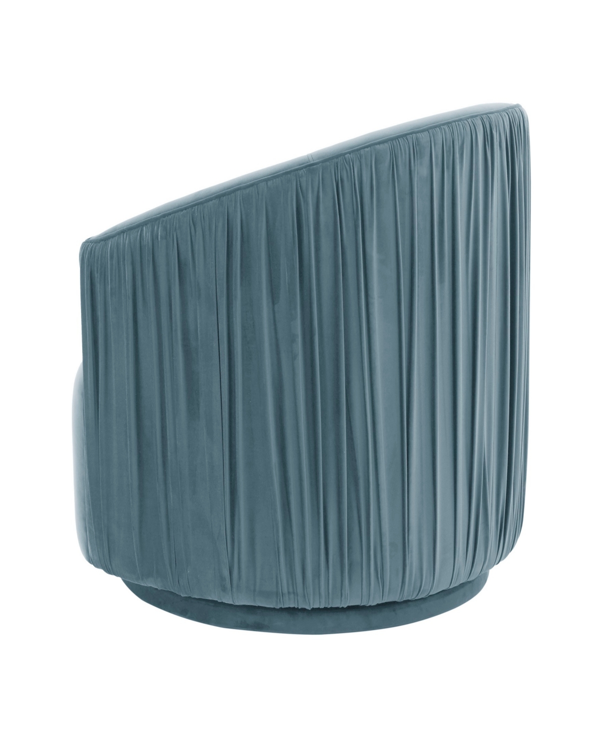 London Pleated Swivel Chair