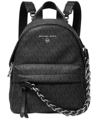 Michael Kors Slater Black Pebbeled Leather Extra Small  Convertible Backpack MICHAEL MICHAEL KORS - Slater leather backpack black - The  main image 3