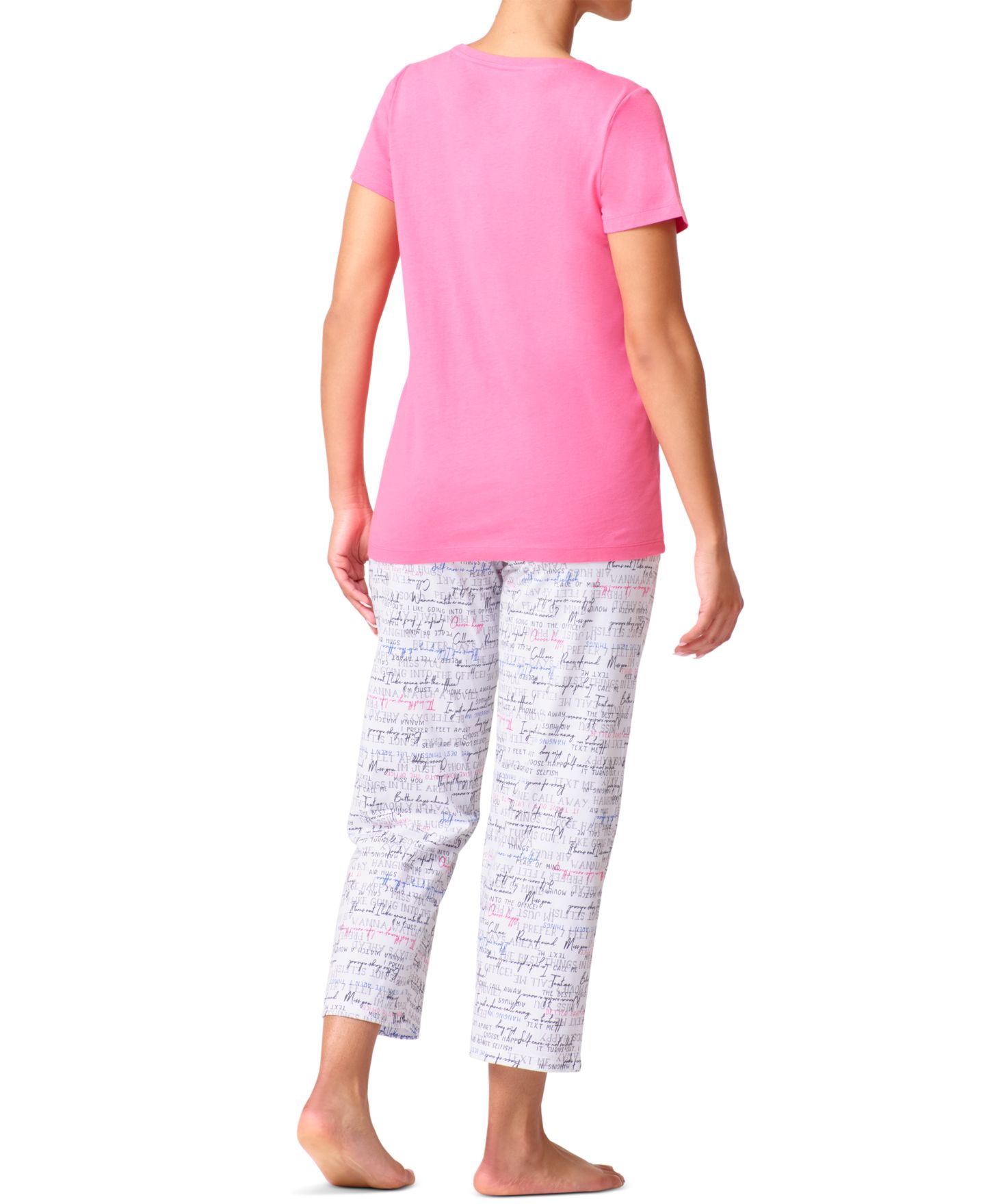 Женские брюки Hue Sleepwell Basic Tee and Pant Separates with Temperature Regulating Technology, цвет: Анималистичный — фото 6