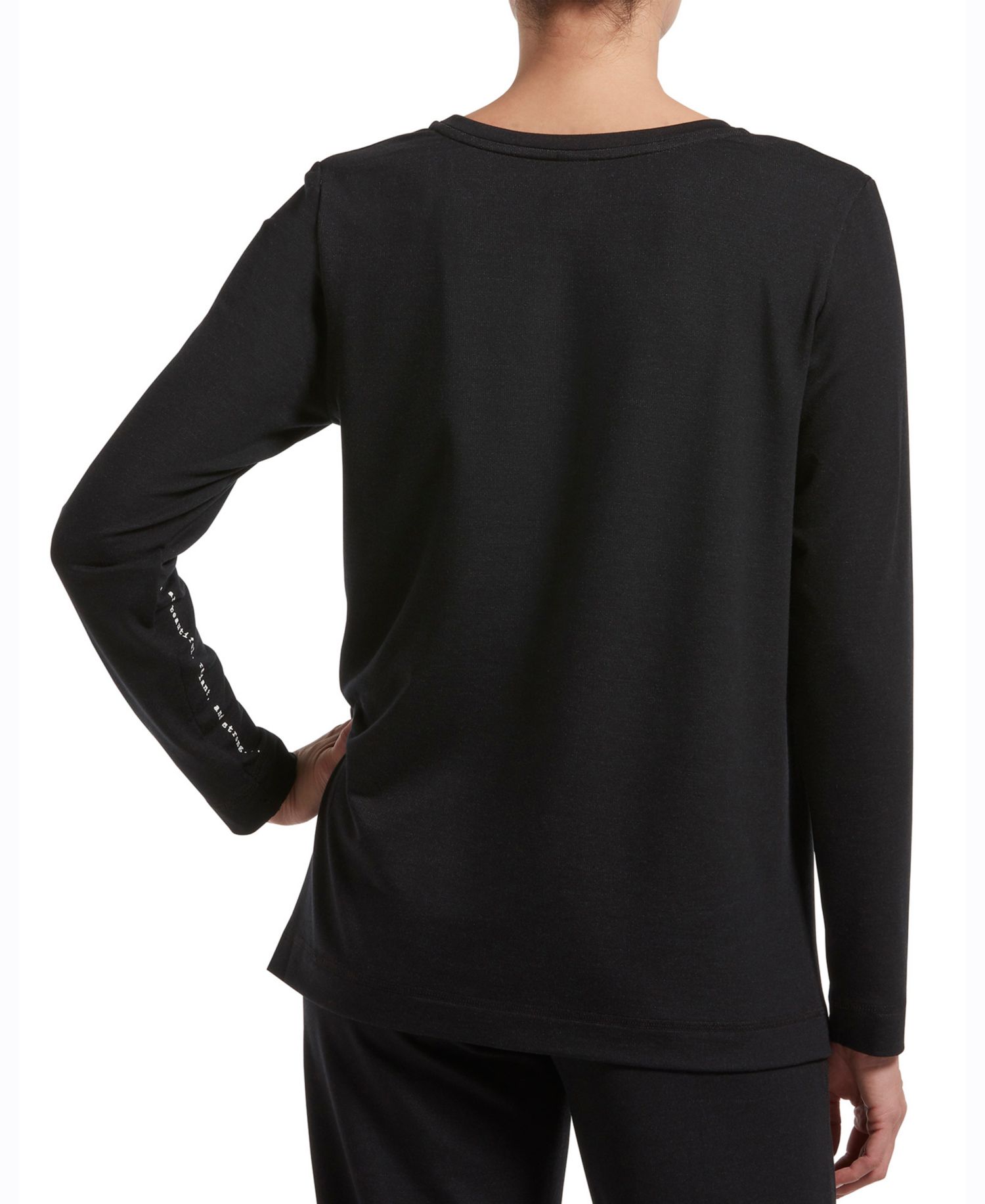 Solid Long Sleeve Lounge T-Shirt