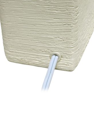 Petite Stone Table Lamp with Shade