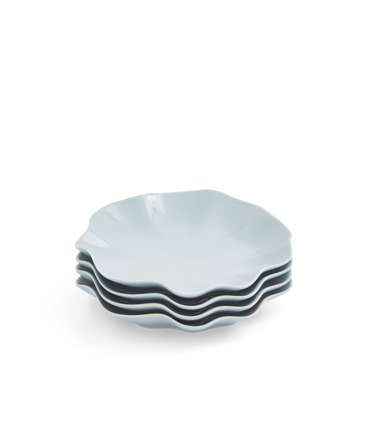 Sophie Conran Floret Salad Plate, Set of 4 - Robins Egg