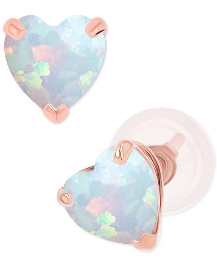 Macys heart earrings hotsell