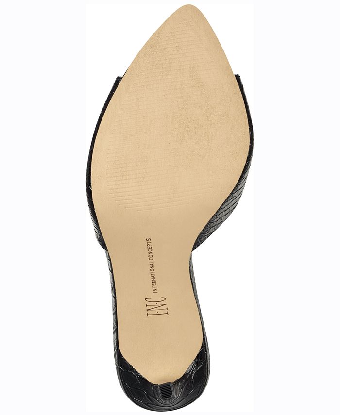 INC International Concepts Amra Dress Slide Sandals, Created for Macy's ...
