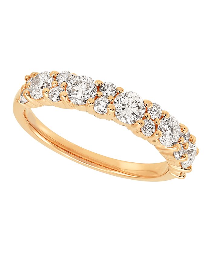 Macy's Diamond Anniversary Ring (1 1/3 ct. t.w.) in 14K Yellow Gold