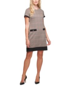 Plaid Shift Dress