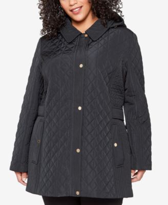 jones new york plus size coats & jackets